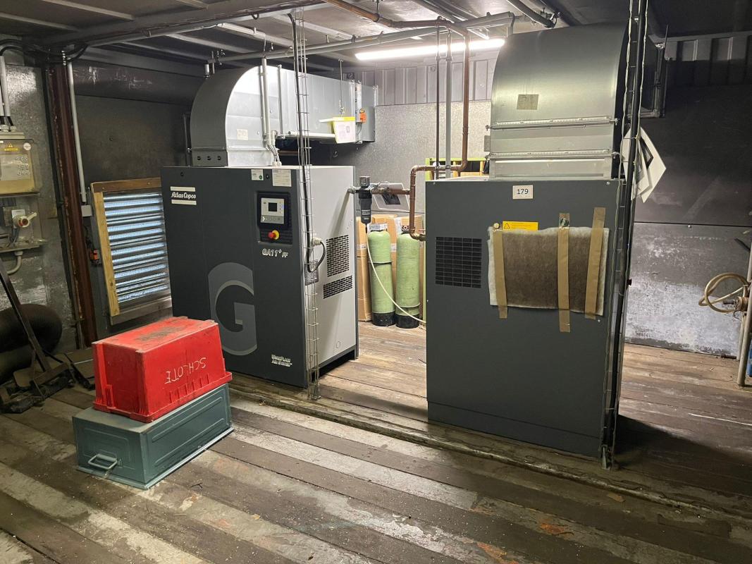 Schraubenkompressor ATLAS COPCO GA15VSD